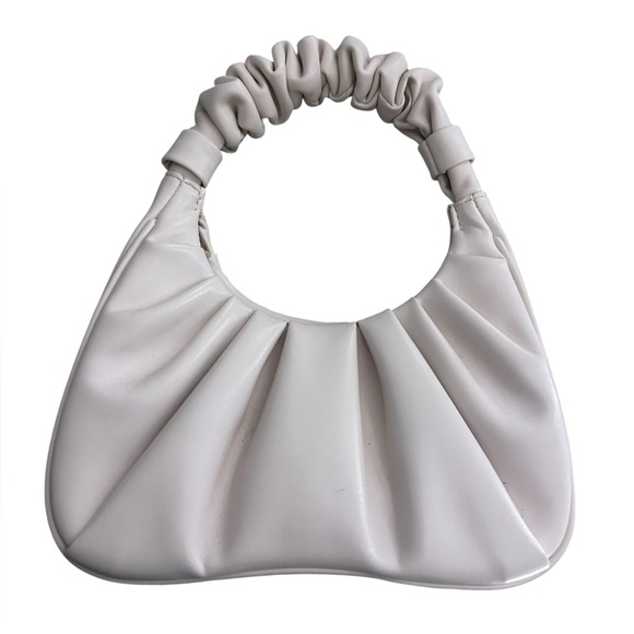 JW PEI Gabbi Ruched Hobo Handbag - Ivory - Picture 3 of 5